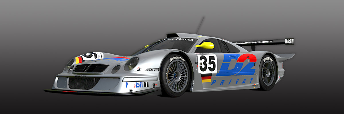 メルセデス・ベンツCLK-LM GT-レーシングスポーツカー, 1998